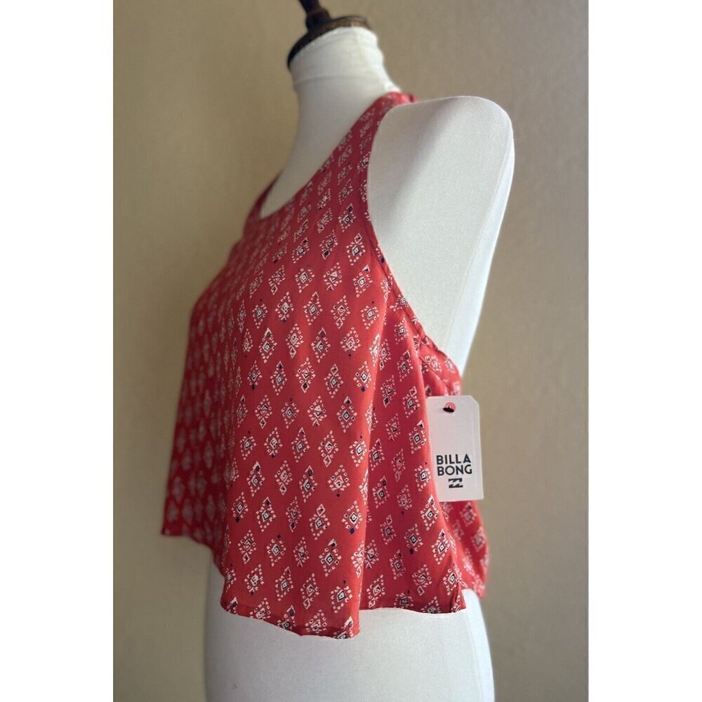Billabong Juniors Festival Vibes Woven Halter Top Size Large - Picture 7 of 10